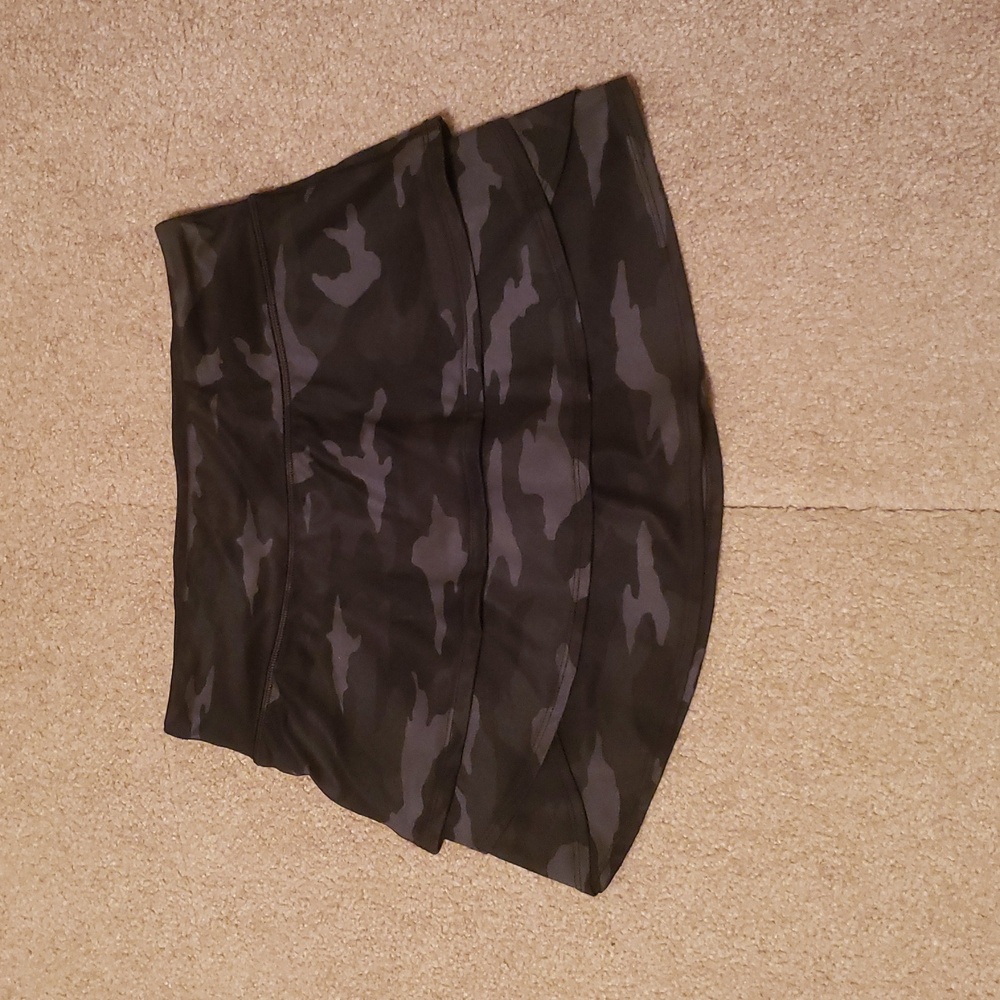 Athleta Girl Camo Lux Print Swing Skort